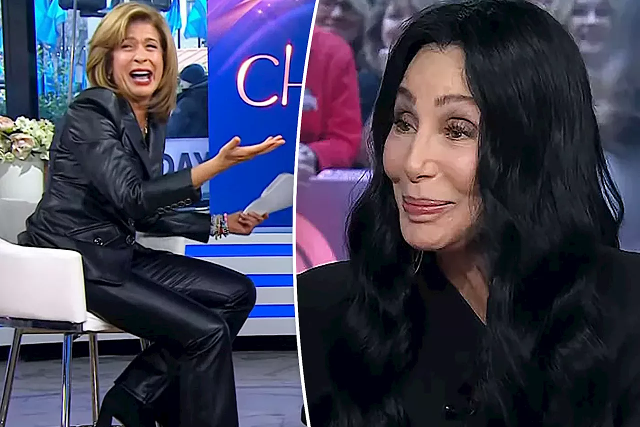 Cher drops F-bomb on live TV, blames Hoda Kotb for giving her permission to curse