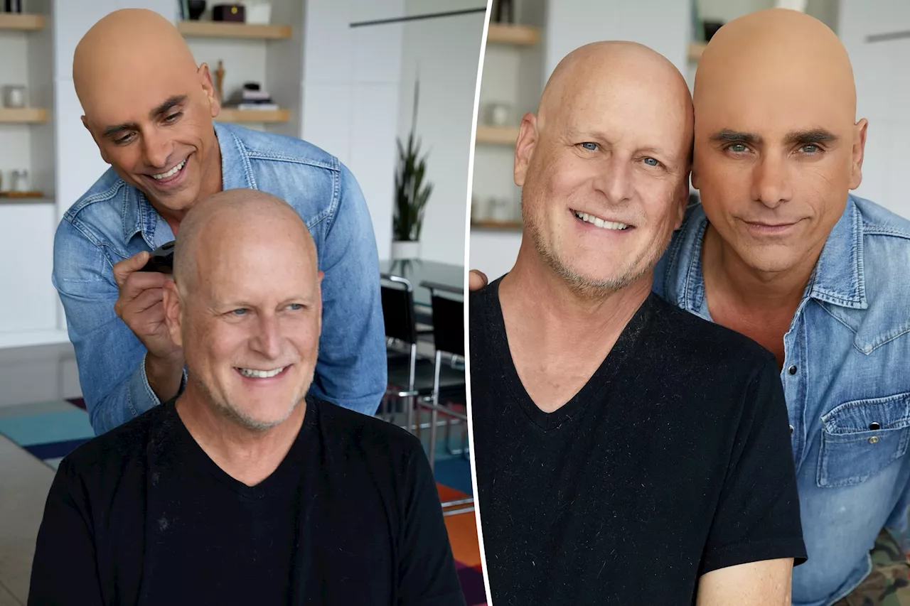 John Stamos dragged for wearing bald cap in 'solidarity' with cancer-stricken Dave Coulier: 'Shallow gesture'