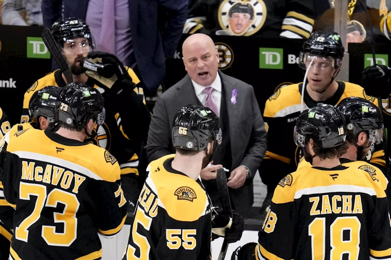 Bruins fire coach Jim Montgomery after slow start in regular season follows playoff disappointments