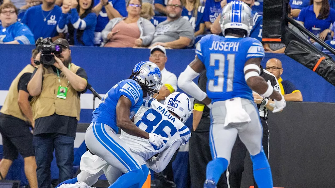 Detroit Lions are 7.5-point favorite against Indianapolis Colts