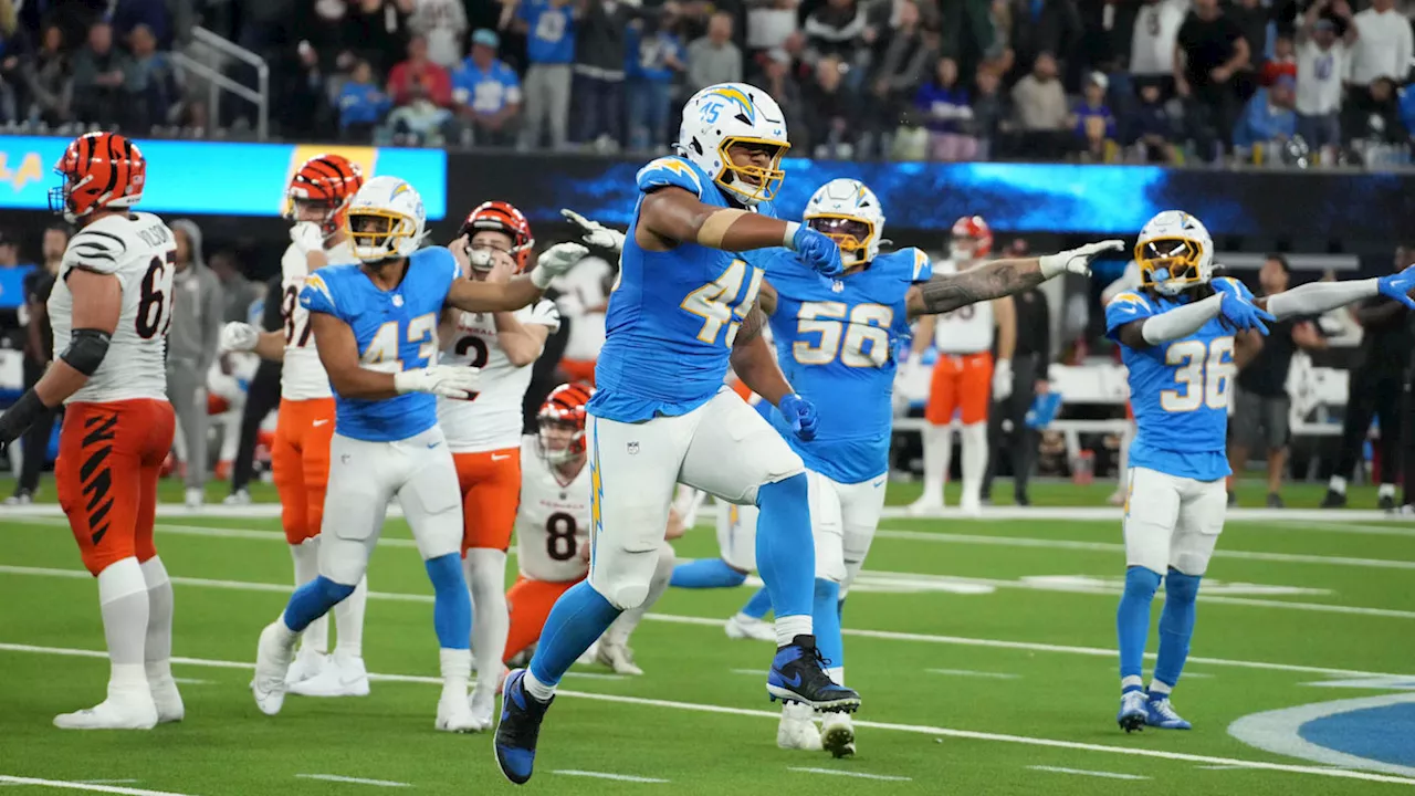 Los Angeles Chargers' Tuli Tuipulotu Leading NFL In Sacks, Quarterback Pressures?