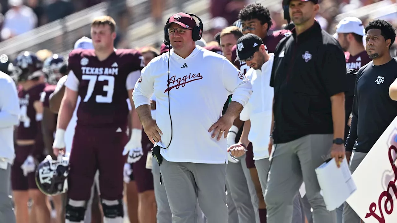 Texas A&M’s Mike Elko Had Comical Slip-Up Will Trying to Not Talk About Texas