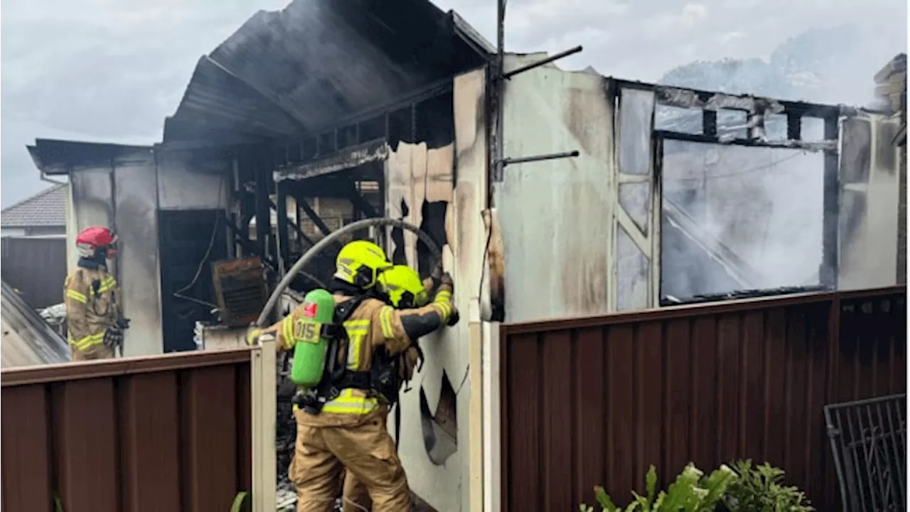 ‘Engulfed in flames’: House fire claims woman’s life in Sydney’s west