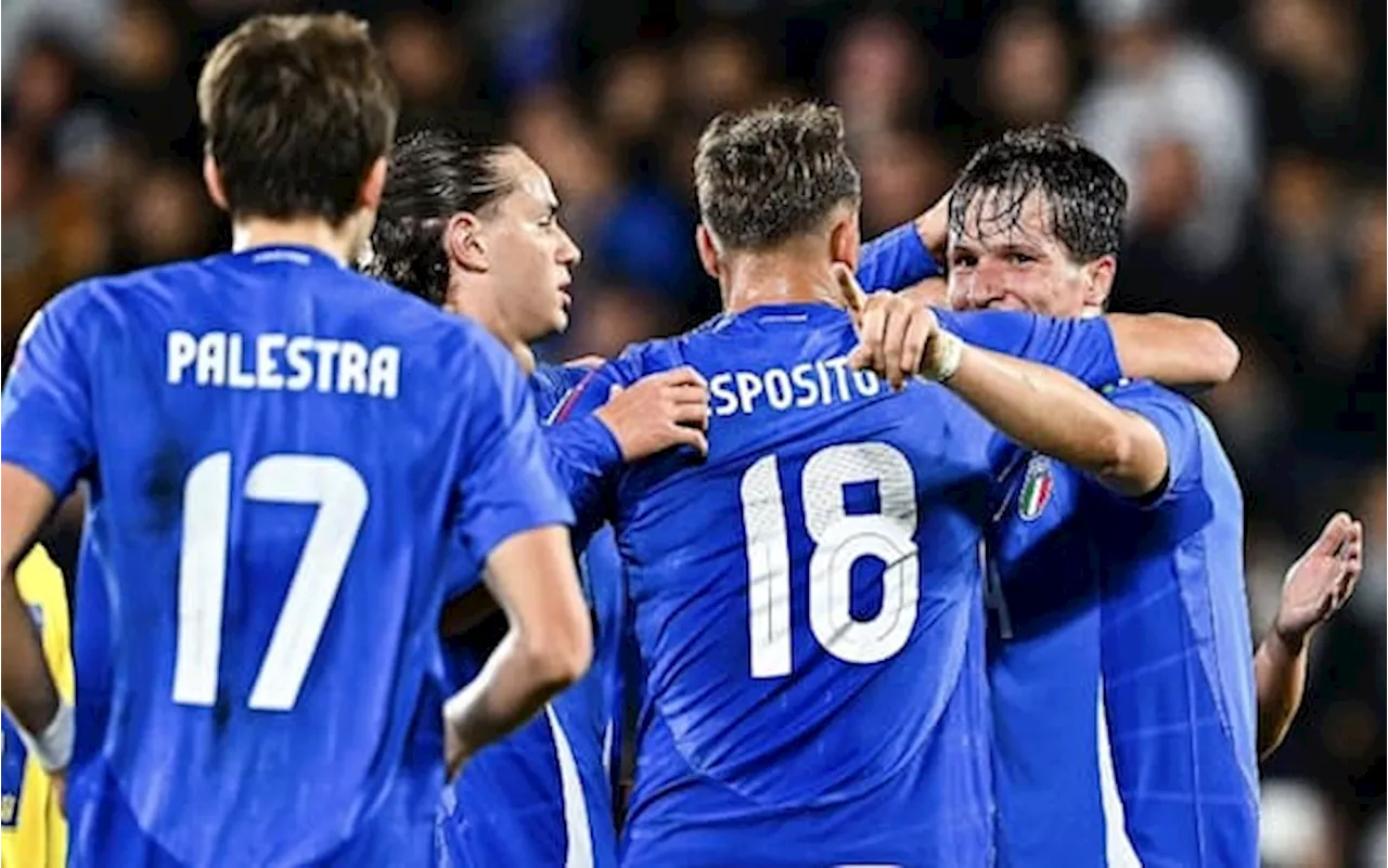 Italia U21-Ucraina U21 2-2: non bastano i gol di Fabbian e Pio Esposito