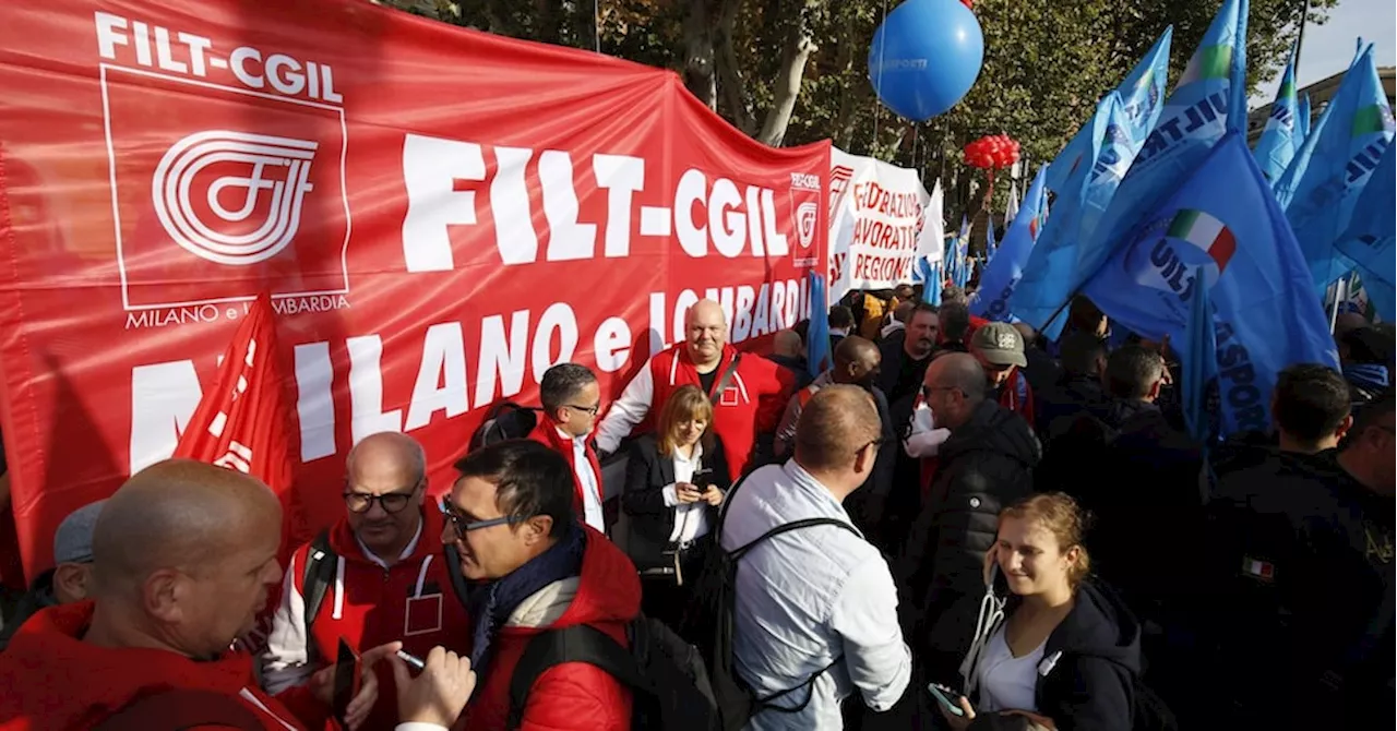 Cgil e Uil sfidano la Commissione di garanzia: confermato lo sciopero generale del 29 novembre, ...