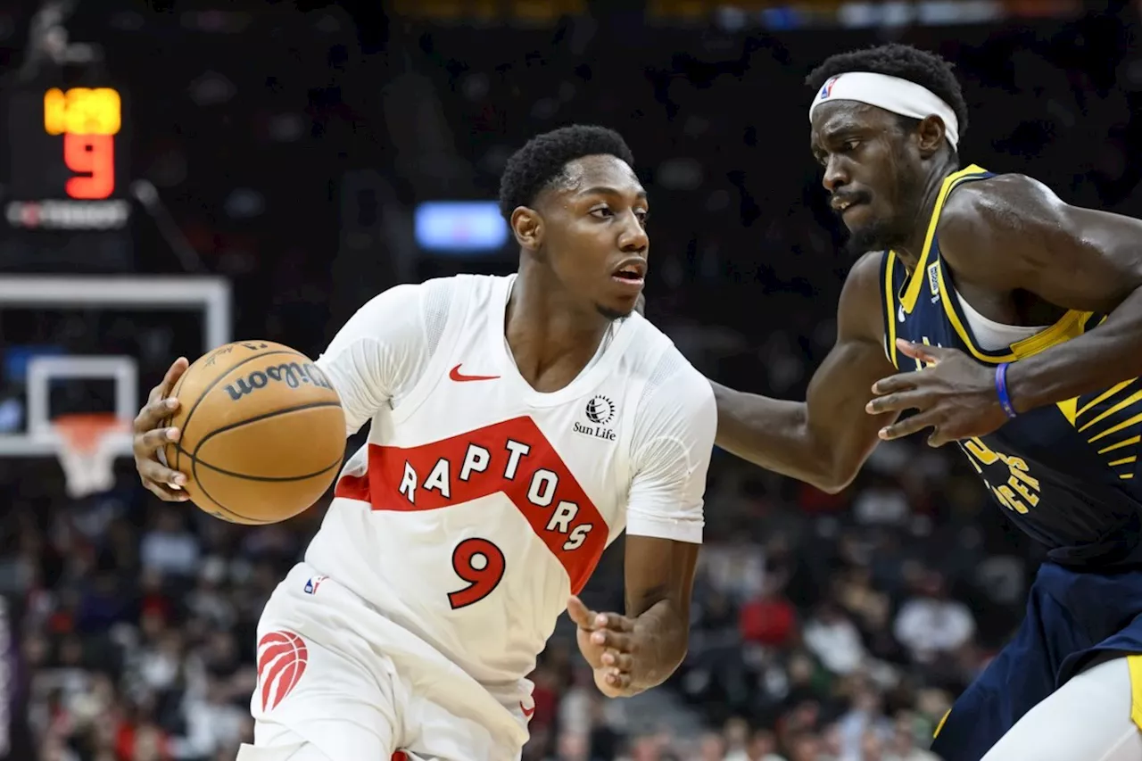 Poeltl, Barrett help Raptors beat Pacers 130-119 to snap seven-game losing skid