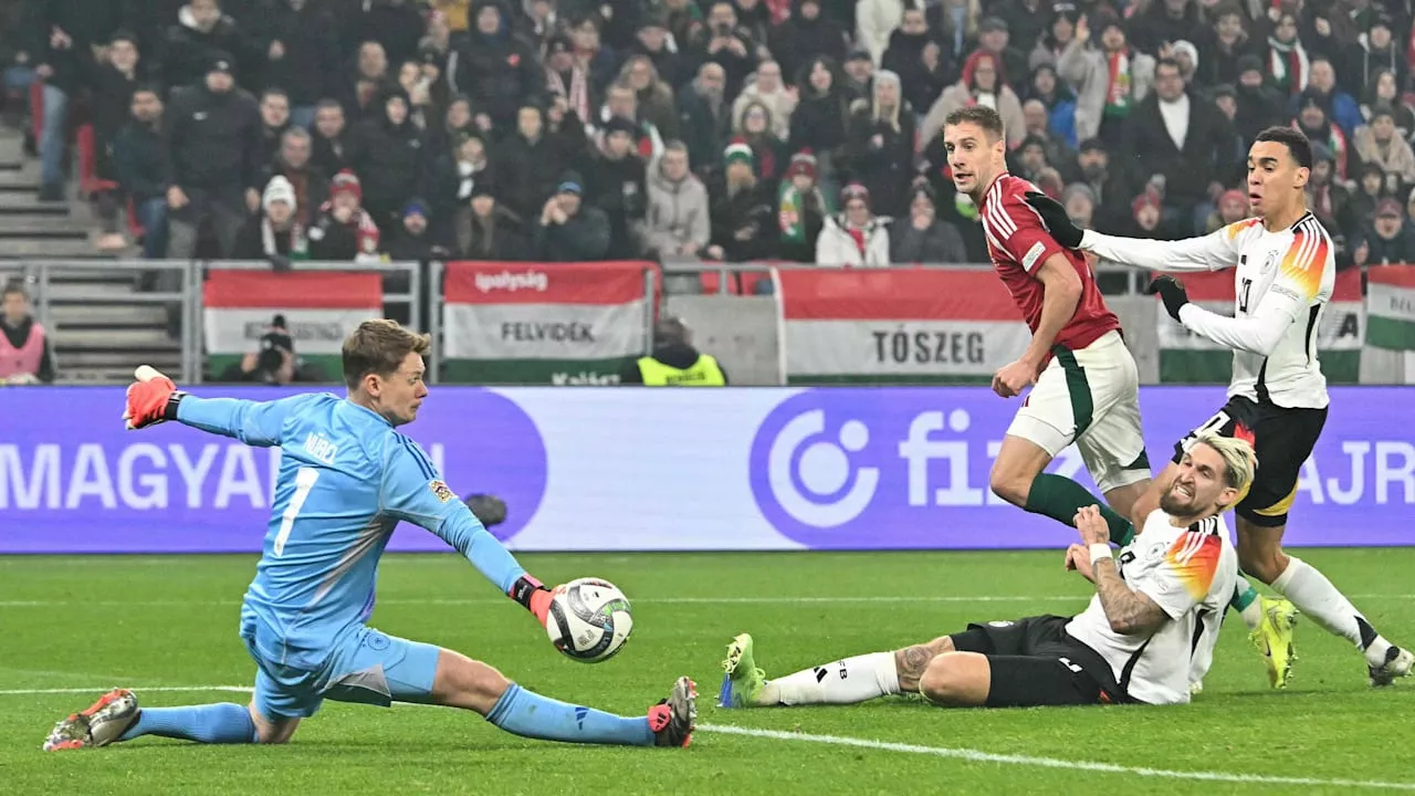 1:1 in Ungarn: Gala von Alex Nübel, Karten-Frust bei Wirtz