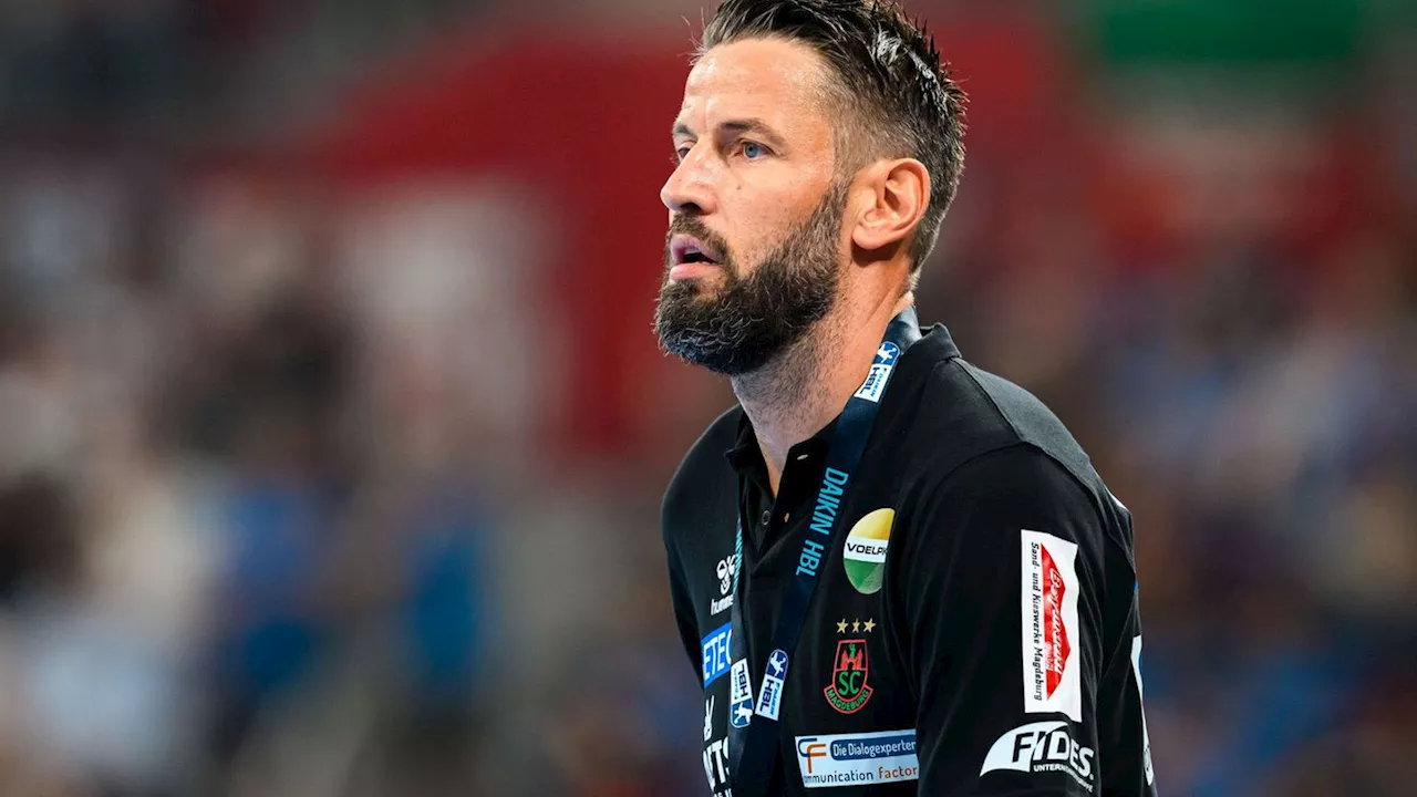 Handball-Bundesliga: SCM-Trainer Wiegert: 'Will es nicht schwarz malen'