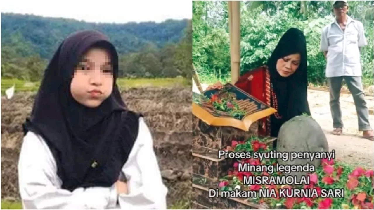 Makam Nia Penjual Gorengan Jadi Lokasi Syuting Video Klip, Netizen Marah: Nyanyi Tuh di Panggung!