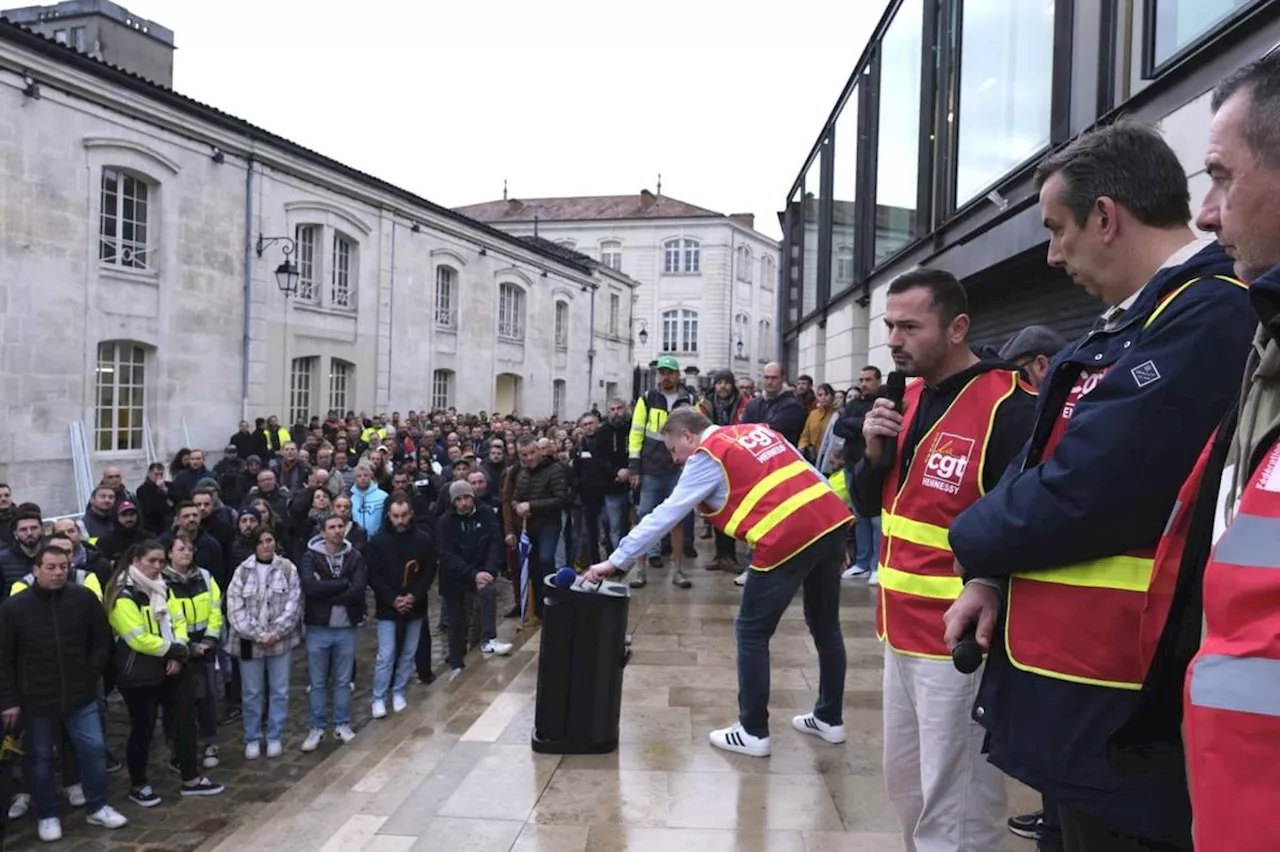 Cognac : grève chez Hennessy, les salariés dénoncent un projet de « délocalisation » en Chine