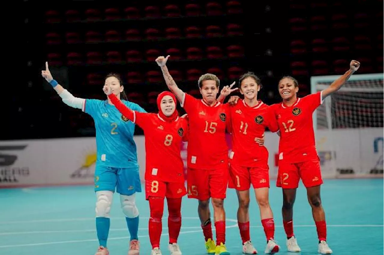 Hasil Piala AFF Futsal Putri 2024: Timnas Putri Indonesia Kalahkan Myanmar 7-0