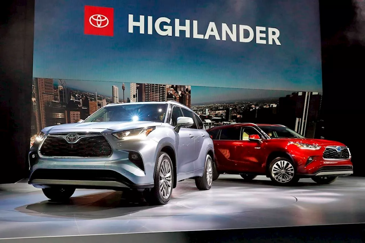 Toyota Highlander tops list of Canada’s most stolen vehicle in 2023