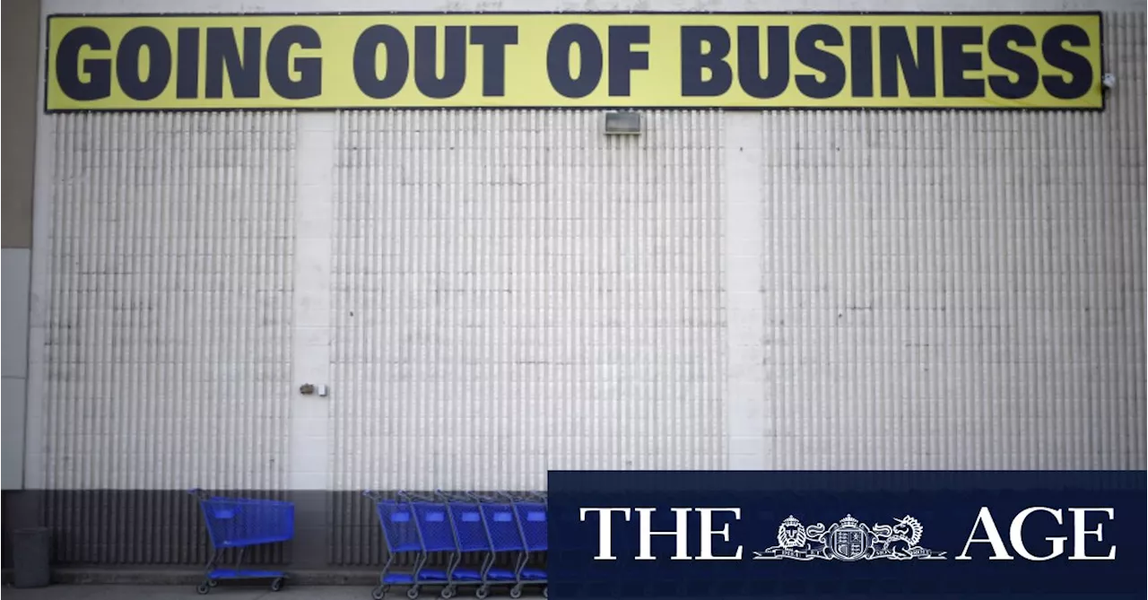 Bankrupt, bust or giving up: Businesses shutter at pandemic levels