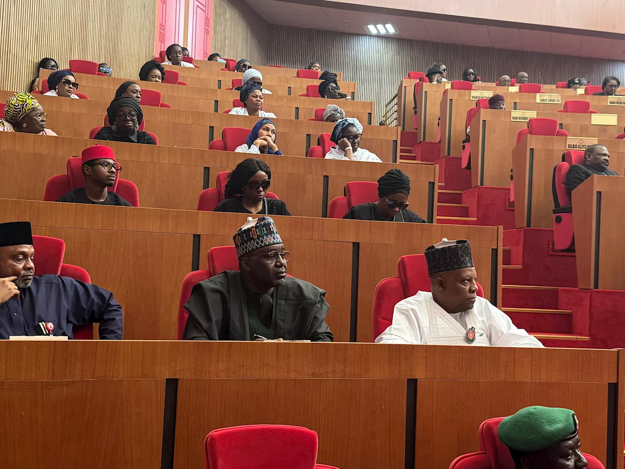 PHOTOS: Shettima, Ngige present as senate holds memorial service in honour of Ifeanyi Ubah