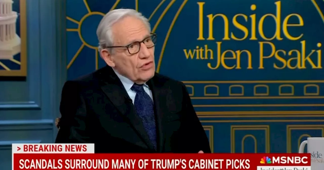 Bob Woodward Says Trump ‘Giving the Finger to the American People’ With Cabinet Picks Like Gabbard