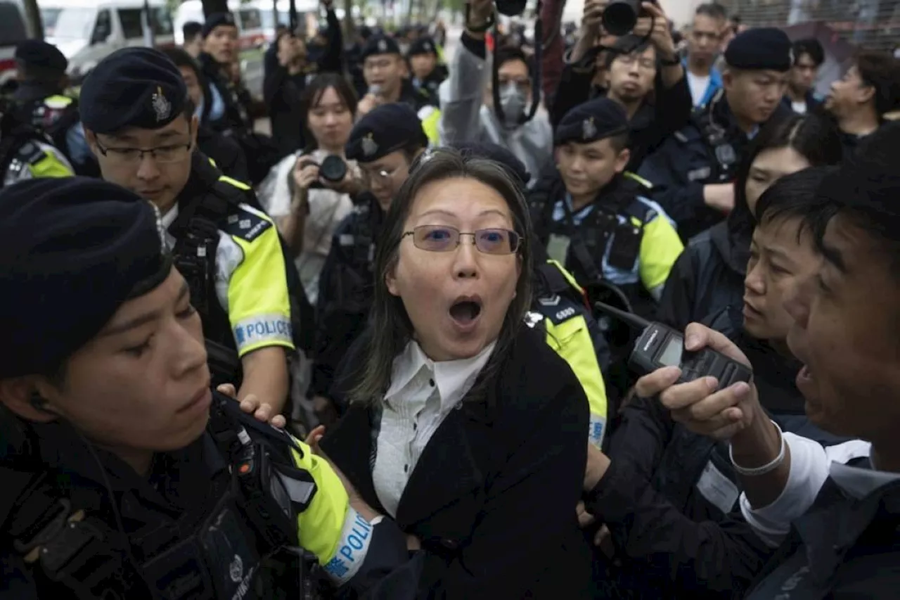 HK court jails 45 democracy activists