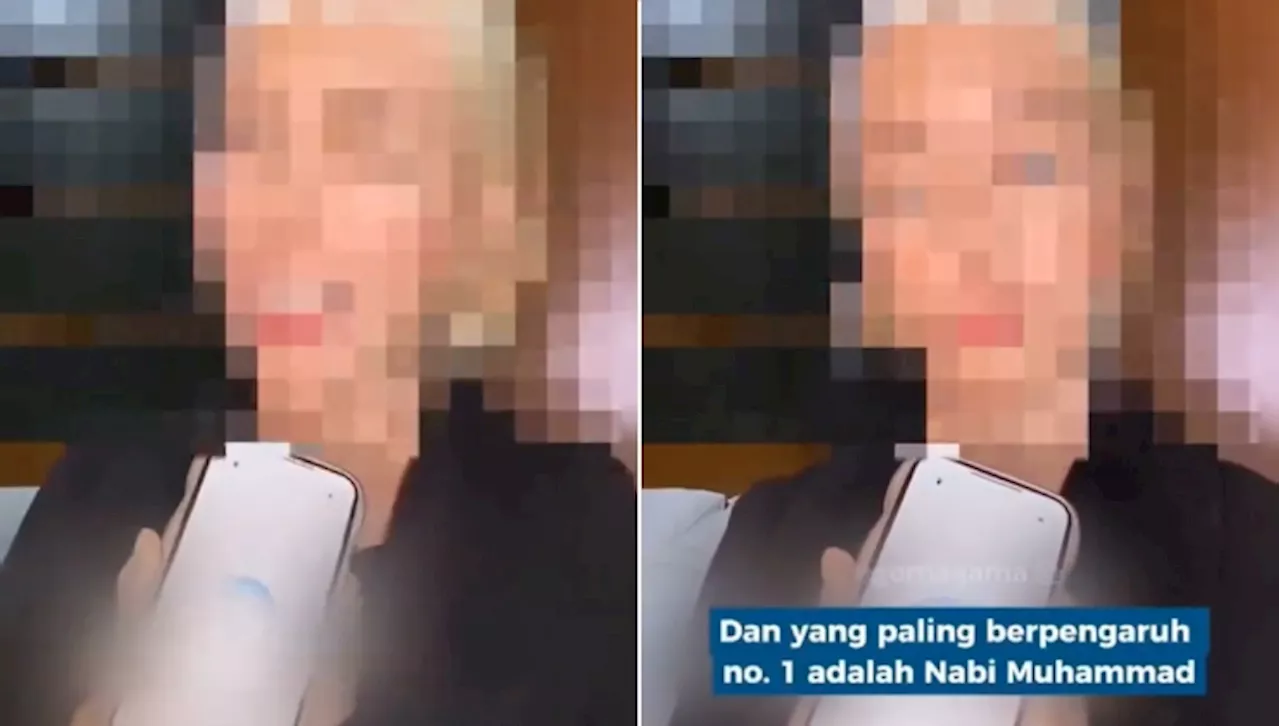 [Video] ChatGPT Bagi Jawapan Nabi Muhammad SAW Sebagai Individu Nombor 1 Paling Berpengaruh