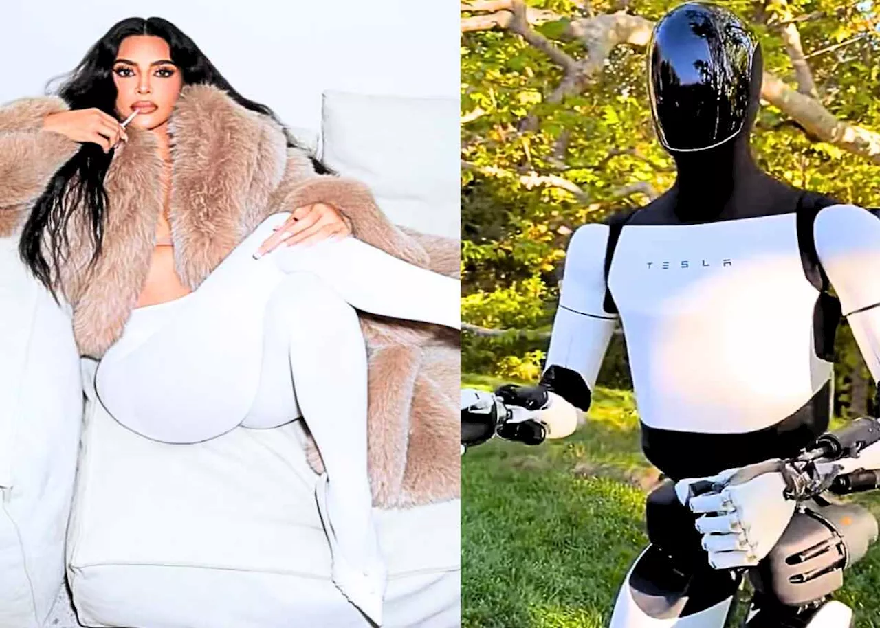 Kim Kardashian’s ‘robot friend’ sparks laughter