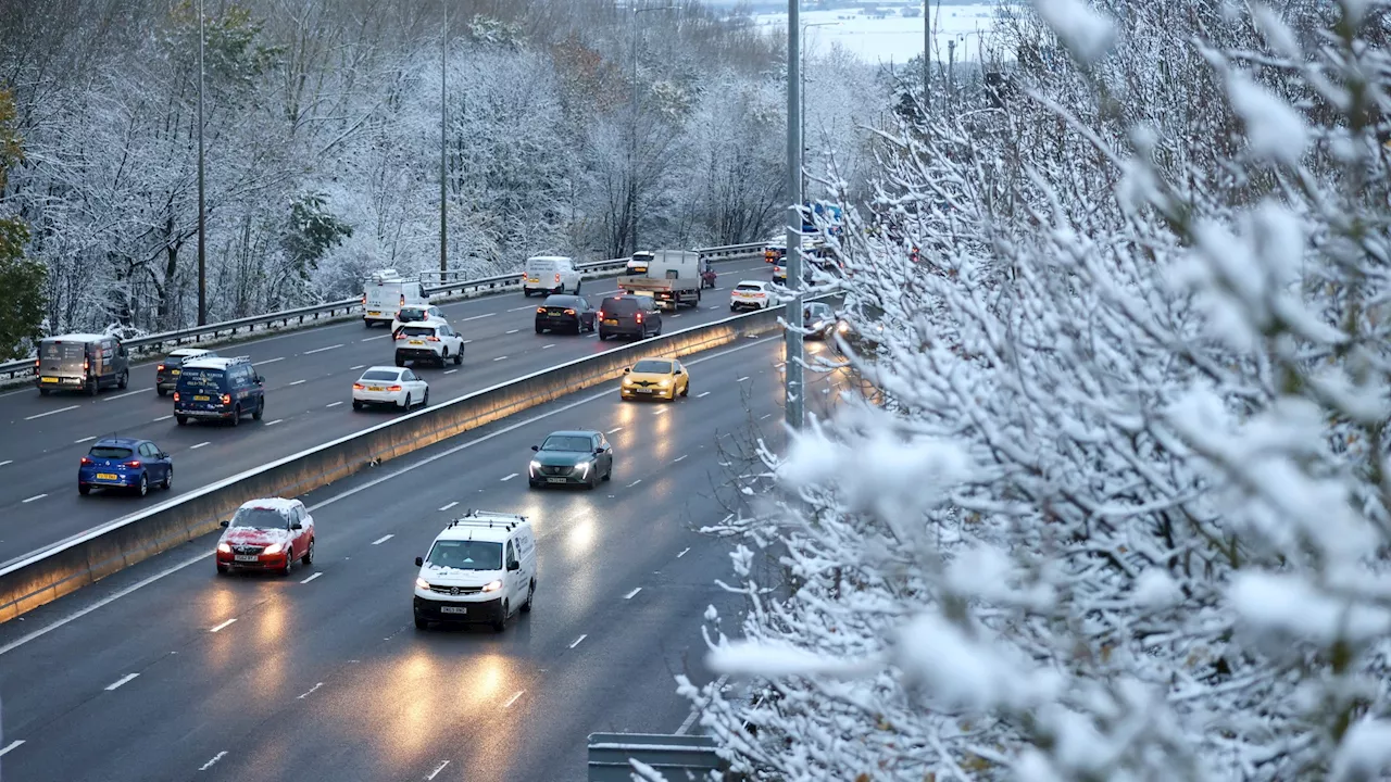 Four major motorways hit by ‘severe’ amber snow alert as drivers warned ‘do NOT travel’