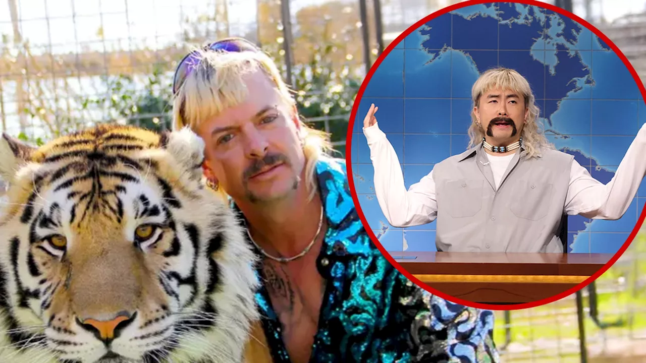 Joe Exotic Hopes Bowen Yang's 'SNL' Impression Leads to Trump Pardon