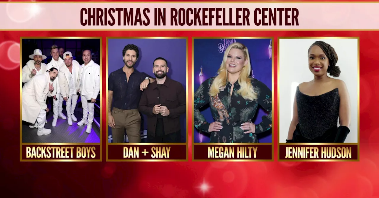 See star-studded lineup for 2024 'Christmas in Rockefeller Center'