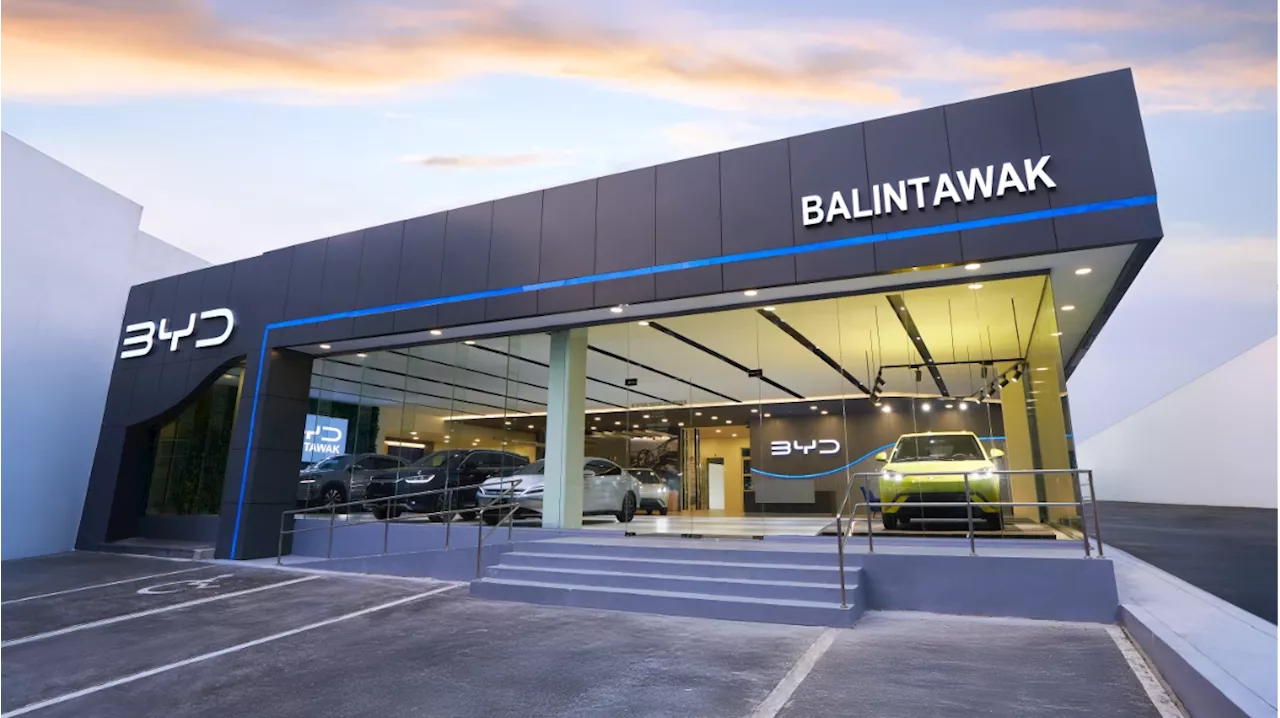 The newly opened BYD Balintawak is the brand’s eighth showroom in PH