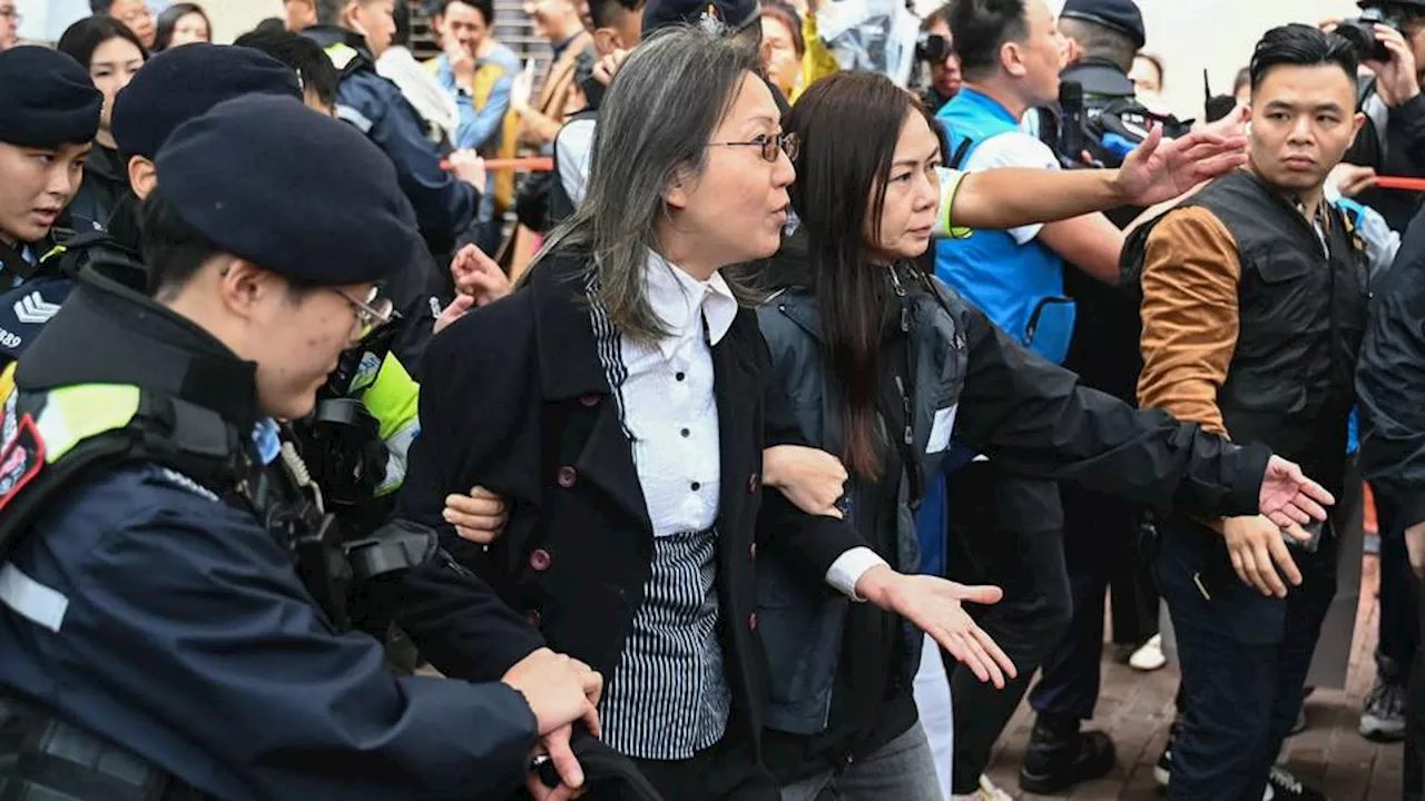 Hong Kong jails 45 activists in biggest national security case