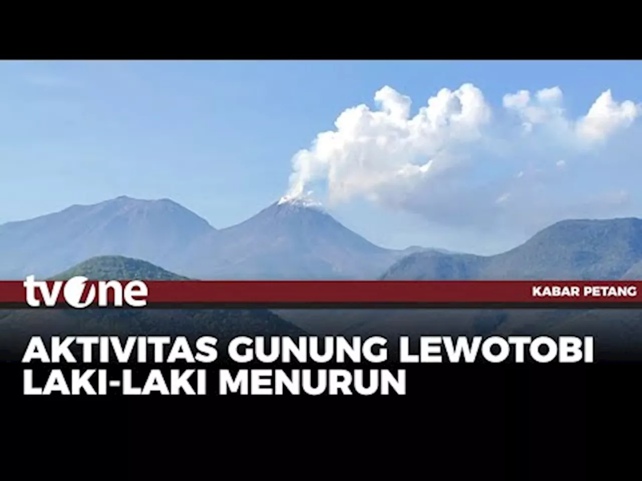 Aktivitas Gunung Lewotobi Menurun, PVMBG Persempit Area Larangan Menjadi 8 Km