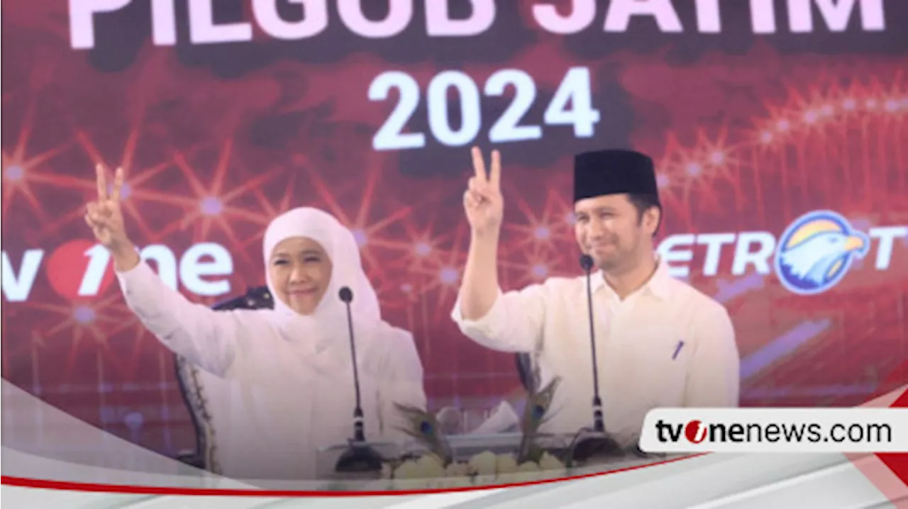 Debat Pilgub Ketiga, Khofifah-Emil Komitmen Jadikan Jawa Timur Gerbang Baru Nusantara 