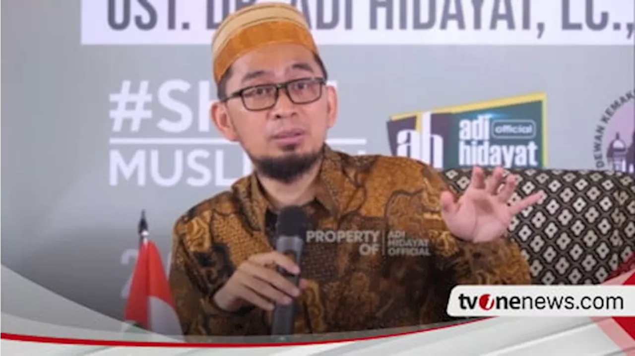 Ustaz Adi Hidayat Sebut Bahaya Suka Menunda Shalat Hingga Lupa Jumlah, Ingatkan Ada Hal Buruk yang ...