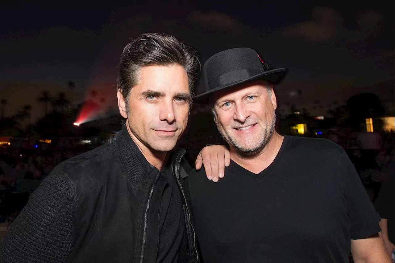 John Stamos Wears Bald Cap on Head as Dave Coulier Battles Cancer