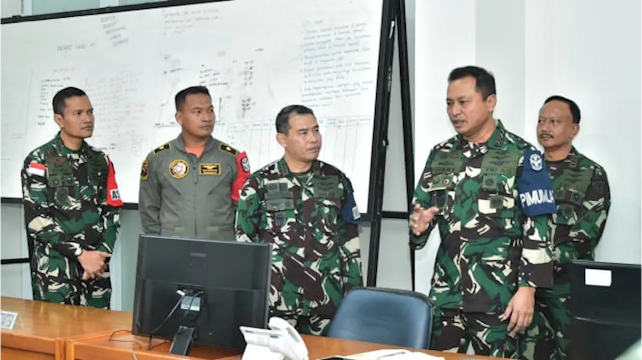 Latihan Angkasa Yudha 2024, KSAU Marsekal TNI Tonny Harjono Tinjau Wargaming