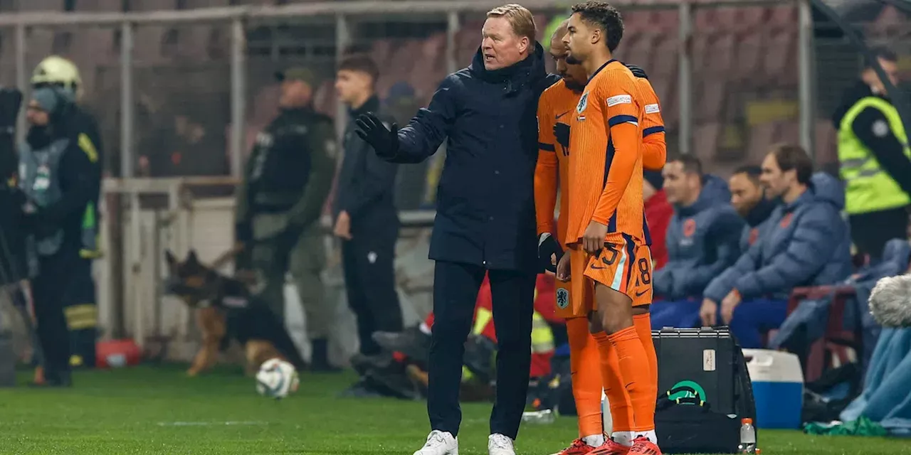 Koeman: 'Als de KNVB vindt dat ze mij moeten evalueren, dan hoor ik dat wel'