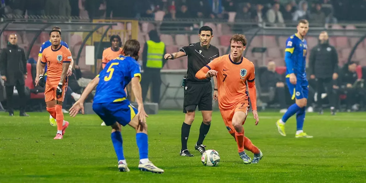 LIVE: Oranje zakt ver weg in tweede helft moet genoegen nemen met punt (gesloten)