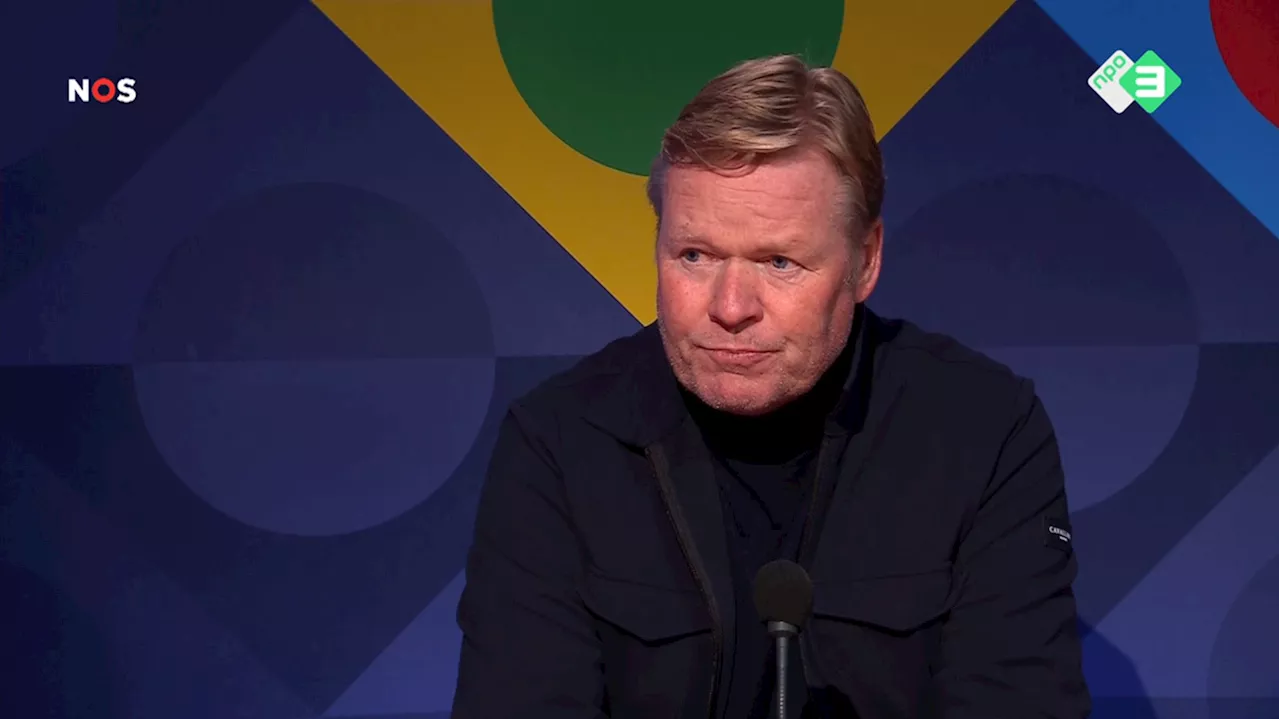 Ronald Koeman heeft opvallend excuus voor dramatisch optreden van Nederlands elftal