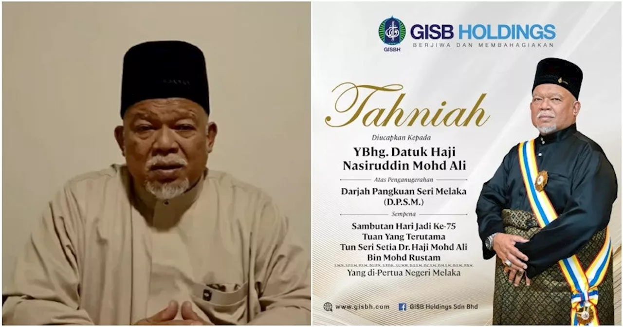 Melaka Govt Revokes Datukship Title of GISBH CEO Effective Immediately, Honorific Award Also Recalled