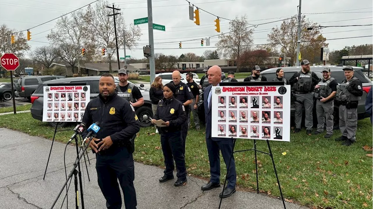 Columbus police arrest 16 in major gang crackdown