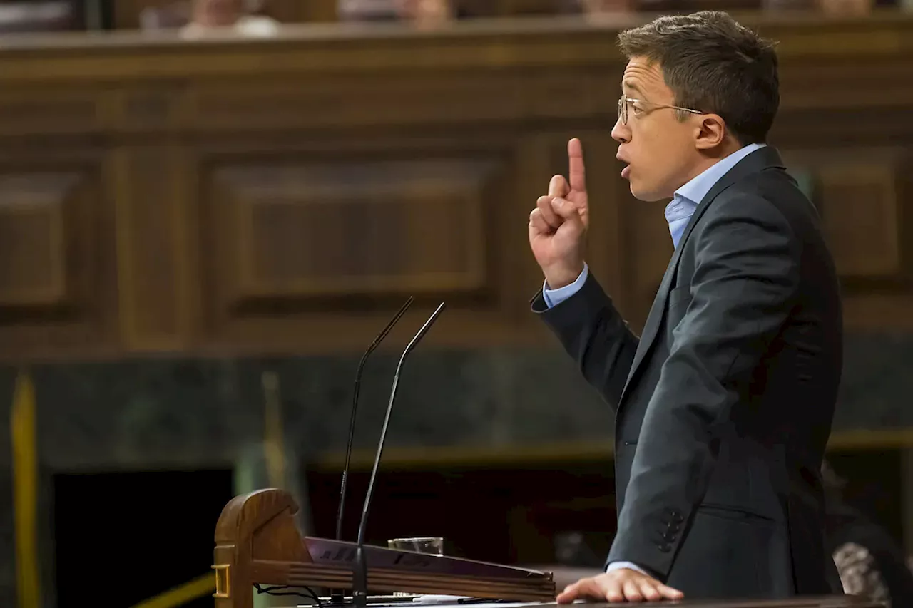 El Congreso pagará a Errejón una indemnización de 25.000 euros por sus ocho años como diputado