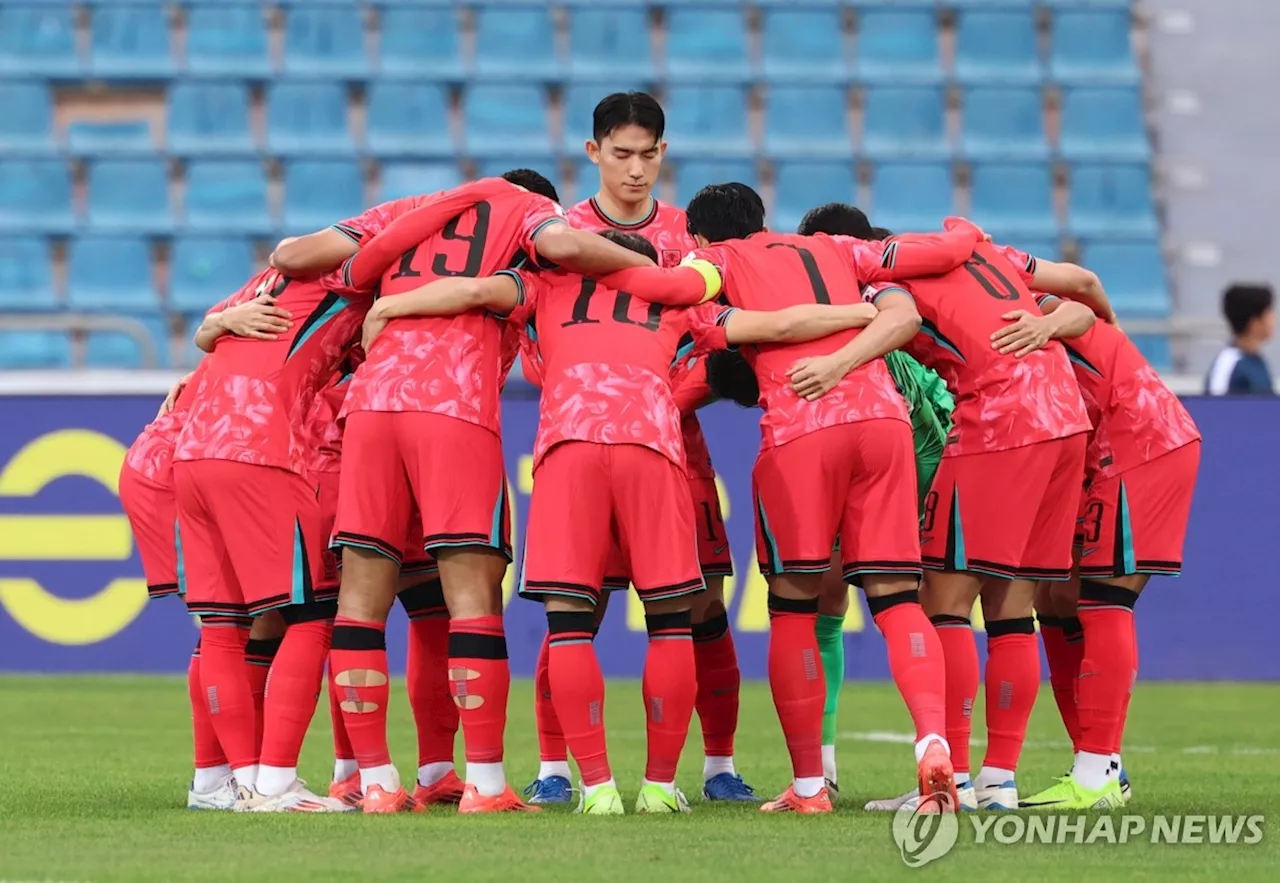 홍명보호, 팔레스타인전 전반 1-1…손흥민 A매치 득점 단독 2위