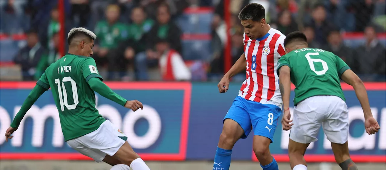 El Alto no le bastó a Bolivia y empató 2-2 con Paraguay por la Eliminatoria