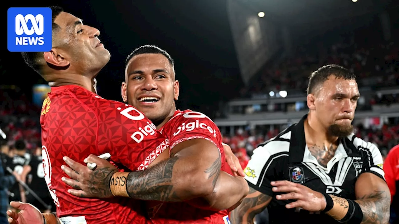 Tonga beats New Zealand in thrilling rugby league Test in Auckland to reach Pacific Cup final