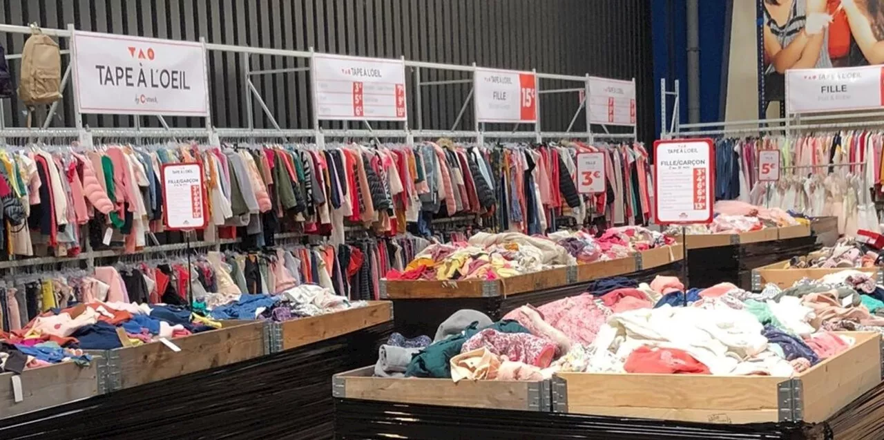 Saint-Malo : 50 000 chaussures et vêtements La Halle et Cache-Cache à prix bradés