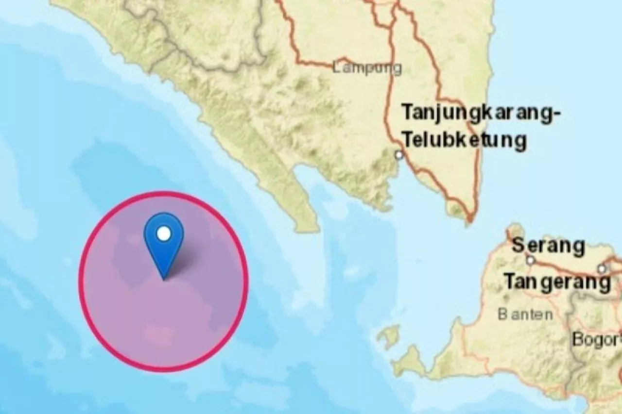 Gempa 5,4 magnitudo guncang Pesisir Barat Lampung