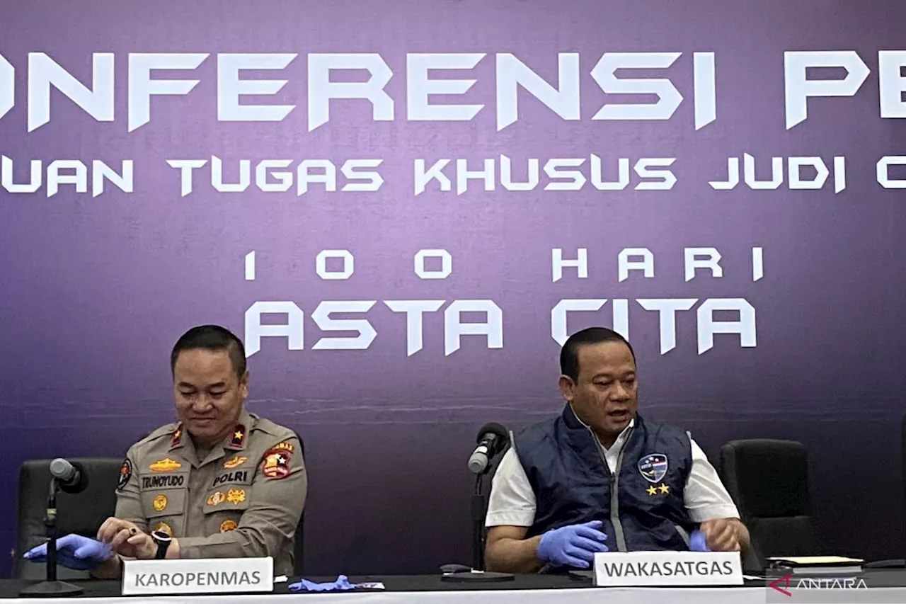 Polri berhasil ungkap 300 kasus judi daring per Juni-November 2024