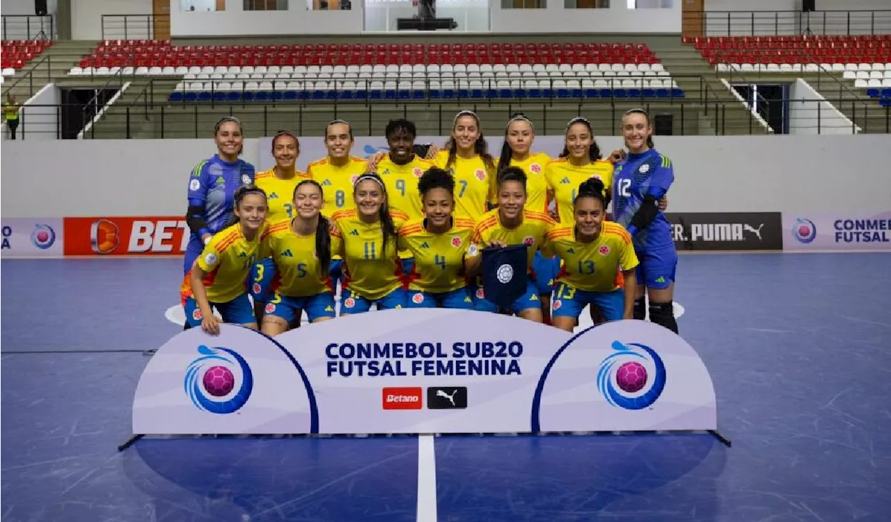 Colombia clasificó a la final de la Conmebol sub 20 futsal femenina