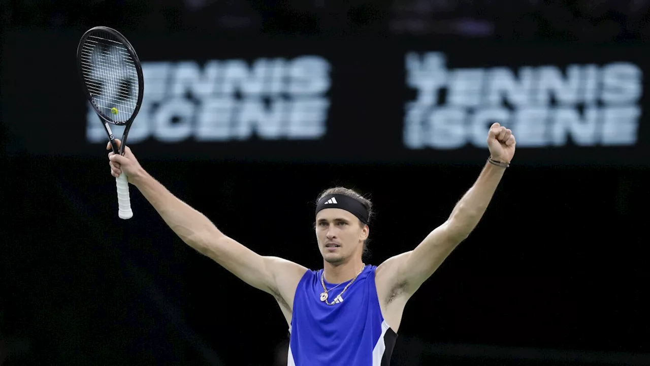 Zverev beats former champion Rune to set up Paris Masters final against Khachanov or Humbert