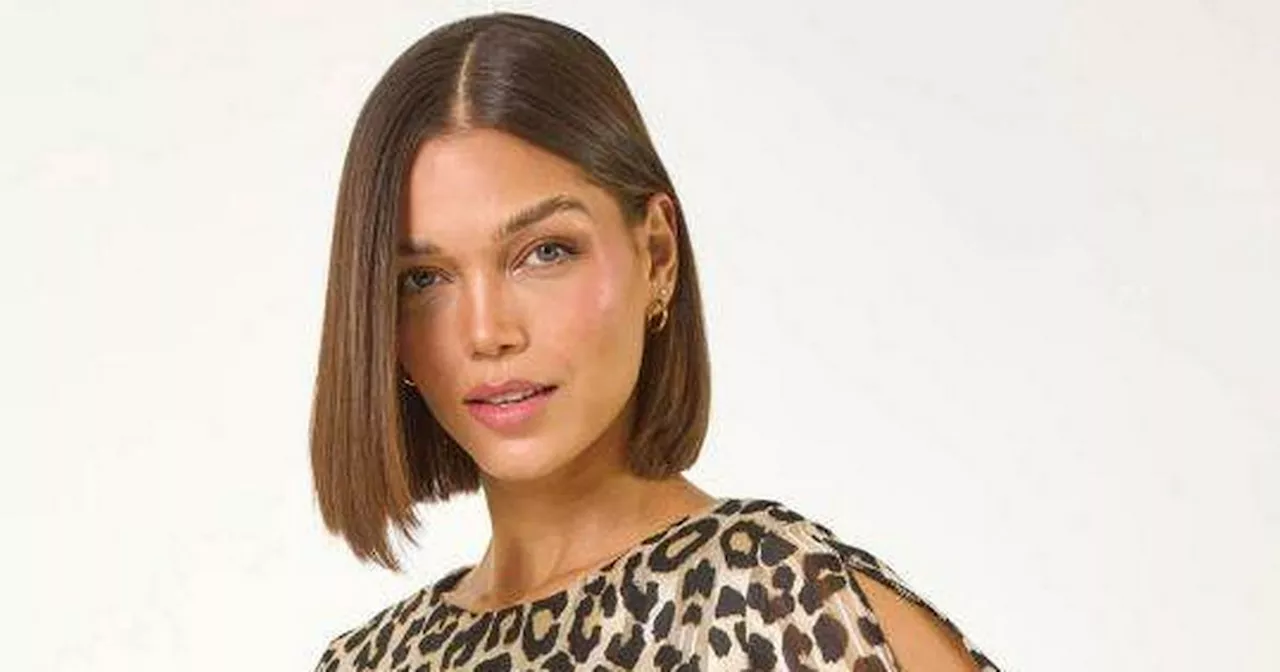 Roman's £40 'stunning' new leopard print top to pair with jeggings and boots