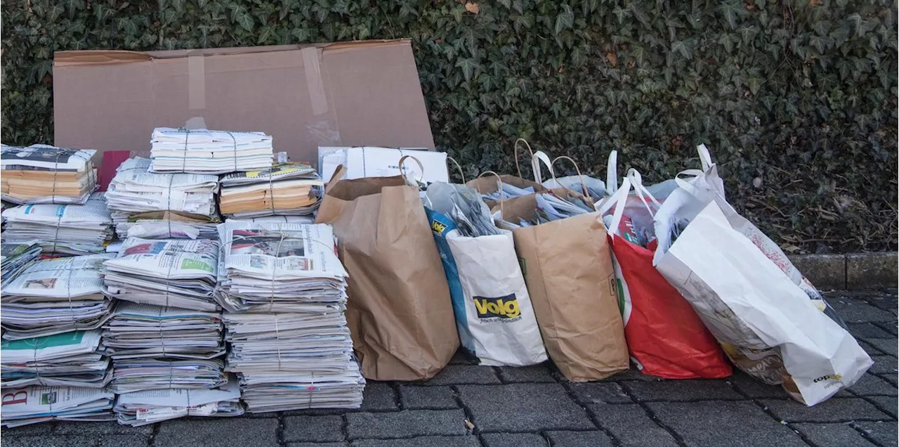 Recycling in Bern: Bei Altpapier und Karton herrscht «Larifari»