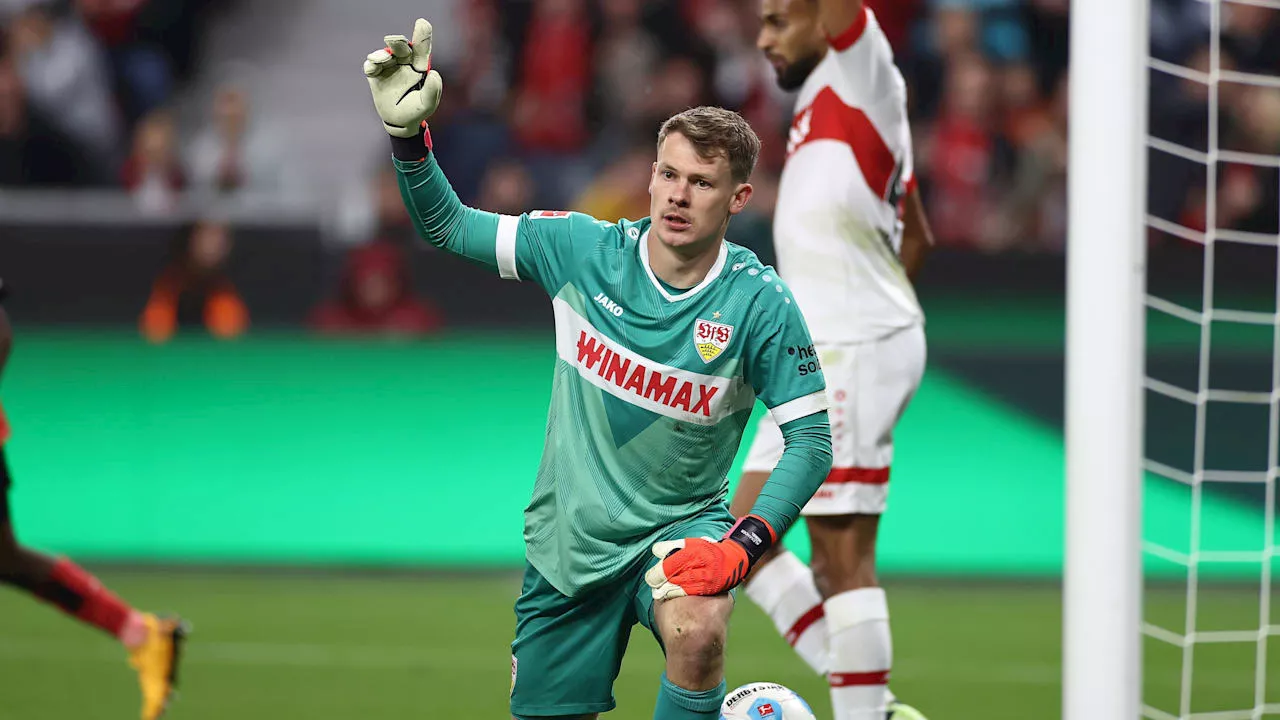 VfB Stuttgart: Meister-Stopper Nübel: Starkes Signal an Bundestrainer Nagelsmann