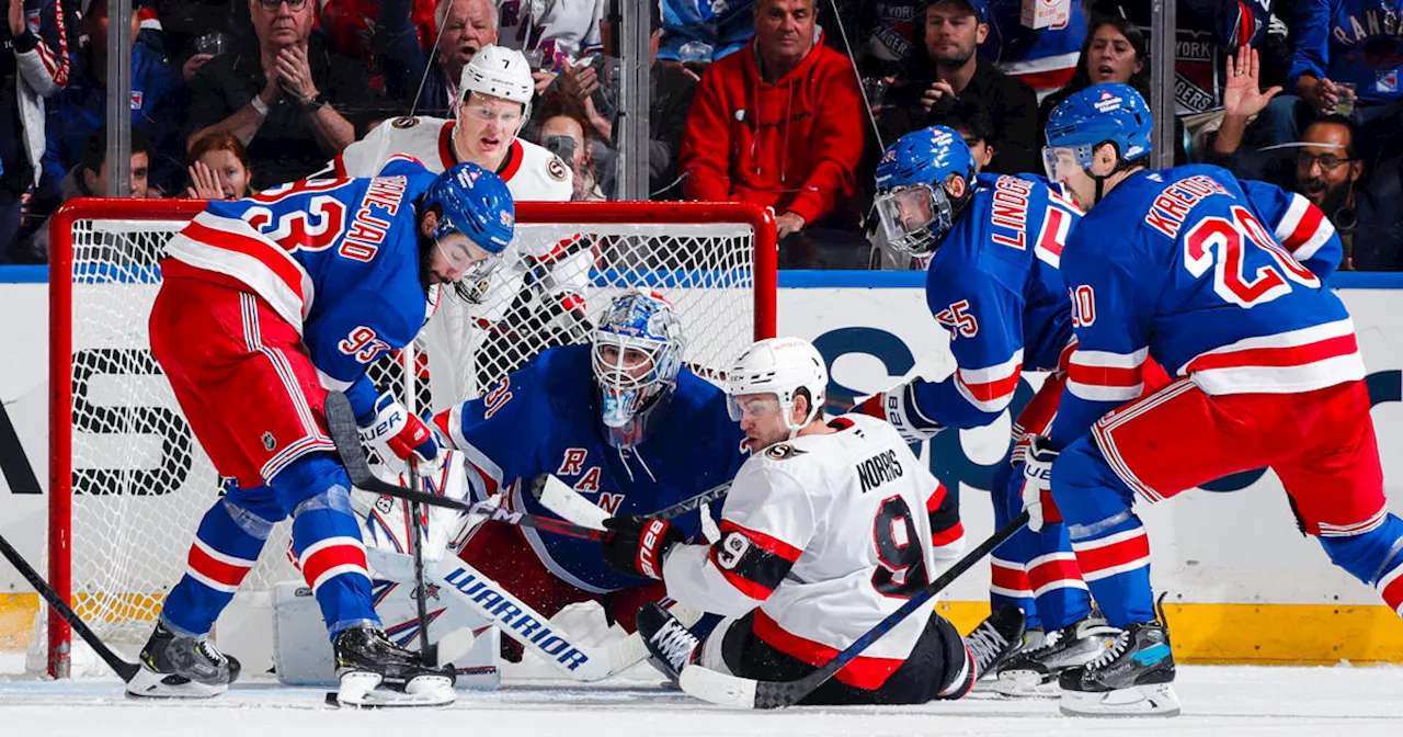 Panarin and Lafreniere score, Shesterkin makes 40 saves as Rangers beat Senators